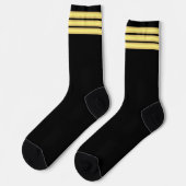Eerste officier piloot uniform amusement sokken (Links)