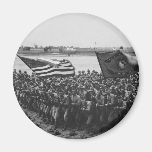 Eerste om te vechten - Amerikaanse mariniers - 191 Magneet (Voorkant)