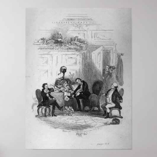 Eerste onderhoud met de heer Serjeant Snubbin Poster (Voorkant)