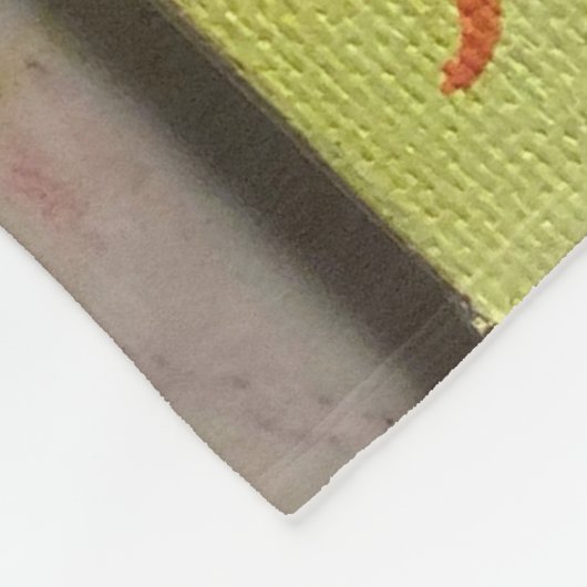 Eerste ondertekende Roos Fleece Deken (Hoek)