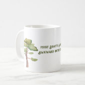 Eerste ontwerp Mok voor schrijvers (Voorkant links)