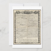 Eerste ontwerp van de onafhankelijkheidsverklaring (Voorkant)