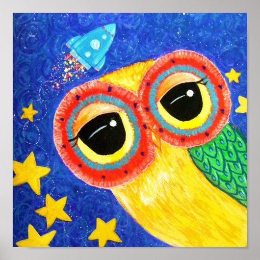 Eerste open in ruimte poster (Voorkant)