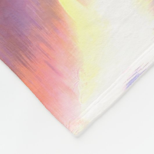 "Eerste Openbaring" - cryptische mysterieuze kunst Fleece Deken (Hoek)