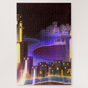 "Eerste Openbaring" - cryptische mysterieuze kunst Legpuzzel