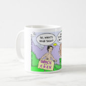 Eerste Oppik Quotes Grappige Cadeaus & Verzamelobj Koffiemok (Voorkant links)