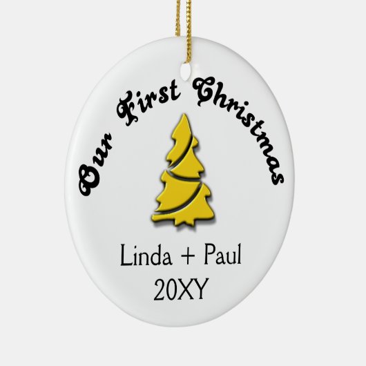 eerste Ornament kerstmis (Rechts)