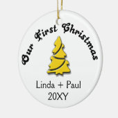 eerste Ornament kerstmis (Links)