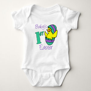 Eerste paasbroedei voor baby romper