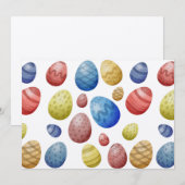 Eerste Paasdag Eieren  Kaart (Voorkant / Achterkant)