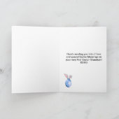 Eerste Paaskleinzoon Feestdagen Kaart (Binnen)