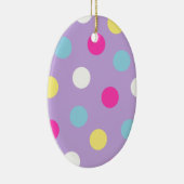 Eerste paaspokadot op maat van Pasen Keramisch Ornament (Rechts)