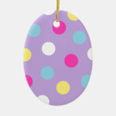 Eerste paaspokadot op maat van Pasen Keramisch Ornament (Voorkant)