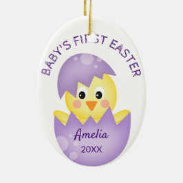 Eerste paaspokadot op maat van Pasen Keramisch Ornament