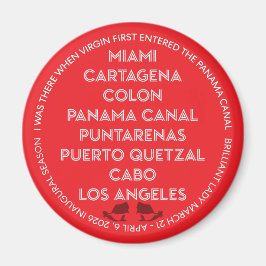 Eerste Panama Kanaal Zeiltocht Magneet