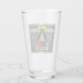 Eerste pantserdivisie "IJzeren soldaten" Glas (Achterkant)