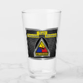 Eerste pantserdivisie "IJzeren soldaten" Glas (Voorkant)