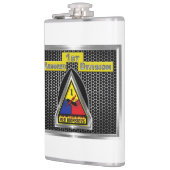 Eerste pantserdivisie "IJzeren soldaten" Heupfles (Links)