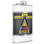 Eerste pantserdivisie "IJzeren soldaten" Heupfles (Rechts)