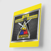 Eerste pantserdivisie "IJzeren soldaten" Vierkante Klok (Hoek)