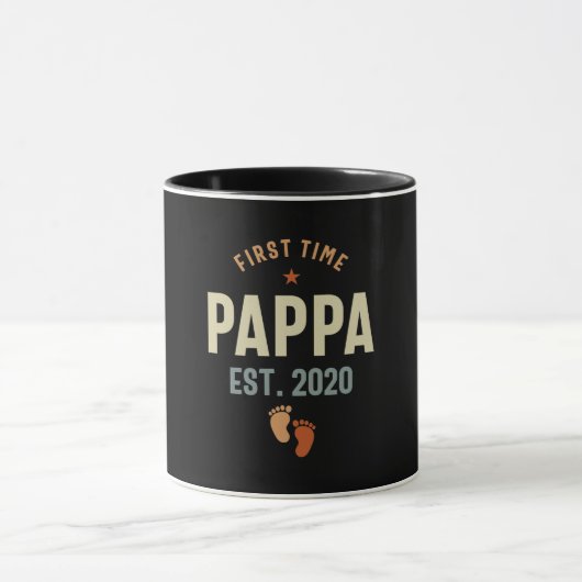 Eerste Pappa Oost 2020 Papa Gift Mok (Midden)