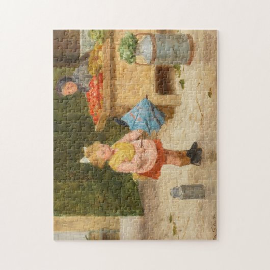 Eerste paraplu | Victor Gabriel Gilbert Legpuzzel (Verticaal)