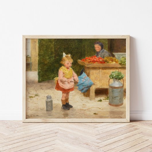 Eerste paraplu | Victor Gabriel Gilbert Poster