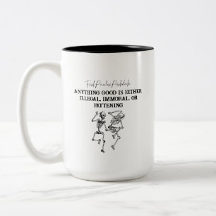 Eerste Pardo's postulaat Tweekleurige Koffiemok