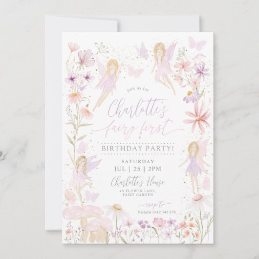 Eerste partij van de eerste dag van de eerste dag  kaart (Voorkant)