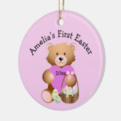 Eerste Pasen Ornament naam kind (Links)