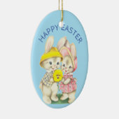 Eerste Pasen  Pasen voor baby Keramisch Ornament (Rechts)