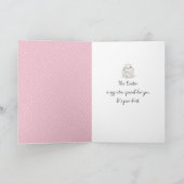 Eerste Pasen voor baby Feestdagen Kaart (Binnen)