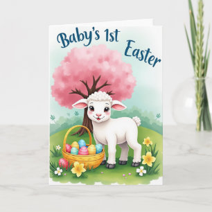 Eerste Pasen Voor Baby Kaart