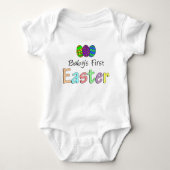 Eerste Pasen voor baby Romper (Voorkant)