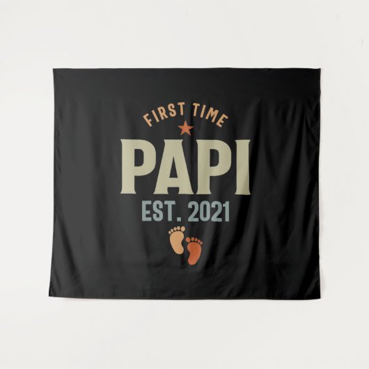 Eerste pastoor 2021 vader wandkleed (Voorkant (horizontaal))