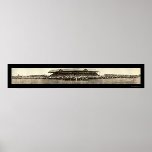 Eerste Pendleton Rodeo Foto 1911 Poster (Voorkant)