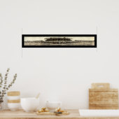 Eerste Pendleton Rodeo Foto 1911 Poster (Keuken)