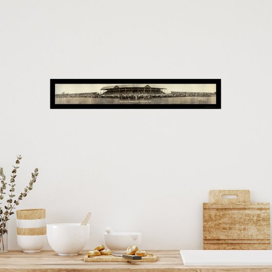 Eerste Pendleton Rodeo Foto 1911 Poster (Keuken)