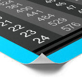 Eerste perfecte vierkant poster (Hoek)