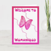 Eerste periode, 1e periode, vrouwelijkheid kaart (Voorkant)