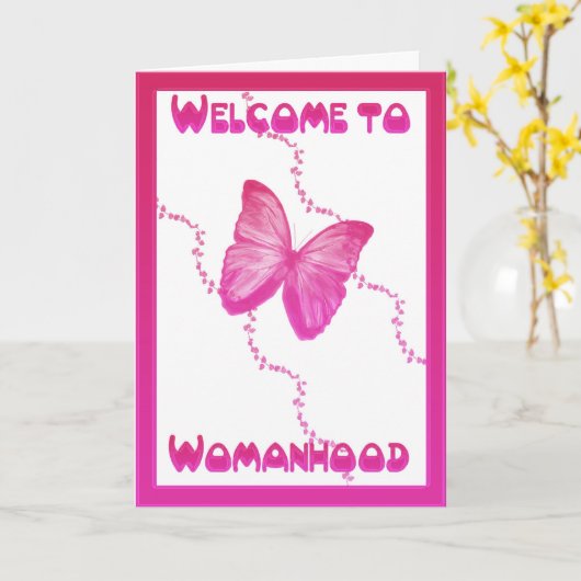 Eerste periode, 1e periode, vrouwelijkheid kaart (Gele Bloem)