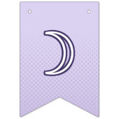 Eerste Periode Leuke Lavendel Paarse Funky Letteri Vlaggetjes (Eerste vlag)