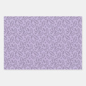 Eerste Periode Partij Licht Paarse Tampon Pad Patr Inpakpapier Vel (Voorkant 3)