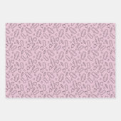 Eerste Periode Partij Pastel Roze Tampon Pad Patro Inpakpapier Vel (Voorkant 2)