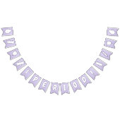 Eerste periode Pastel Paars Cute Tampon Pad Patter Vlaggetjes (Alle)