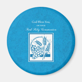 Eerste persbericht, tarwe, druiven blauw magneet