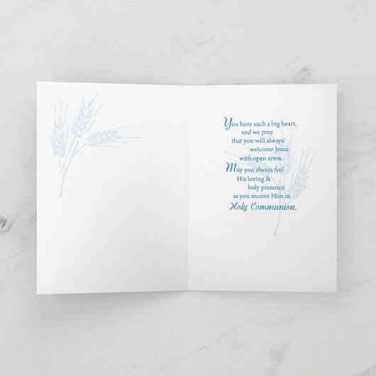 Eerste persbericht, tarwe, druiven blu kaart (Binnen)