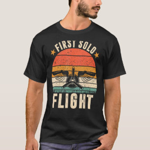 Eerste piloot van het Vliegtuig van het vliegveld  T-shirt