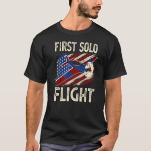 Eerste piloot van het Vliegtuig van het vliegveld  T-shirt