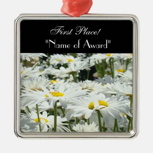 Eerste plaats Award aangepaste hangende ornament 1 (Voorkant)
